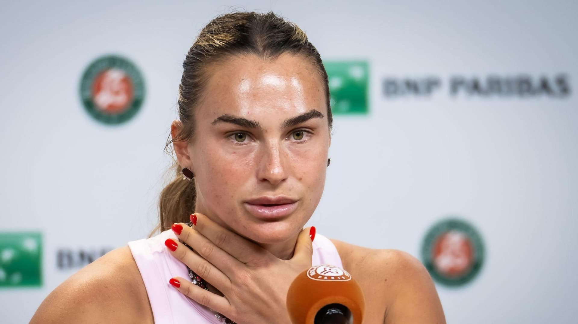 Sabalenka, Sinner lead French Open media protest over prize money