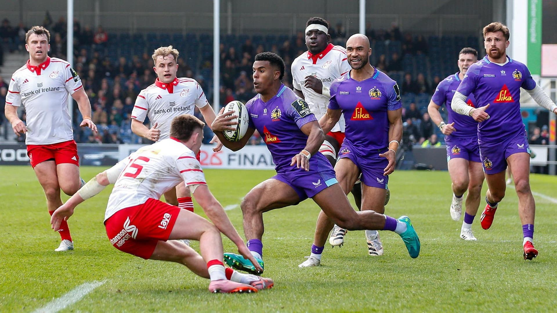 Feyi-Waboso Returns in Style, Helps Exeter Reach Challenge Cup Quarter-Finals