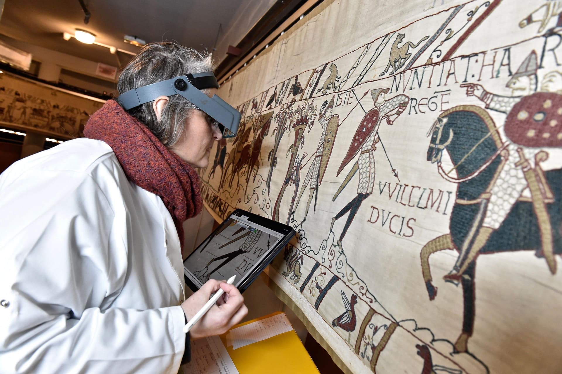 Bayeux Tapestry arrives in London for historic British Museum loan