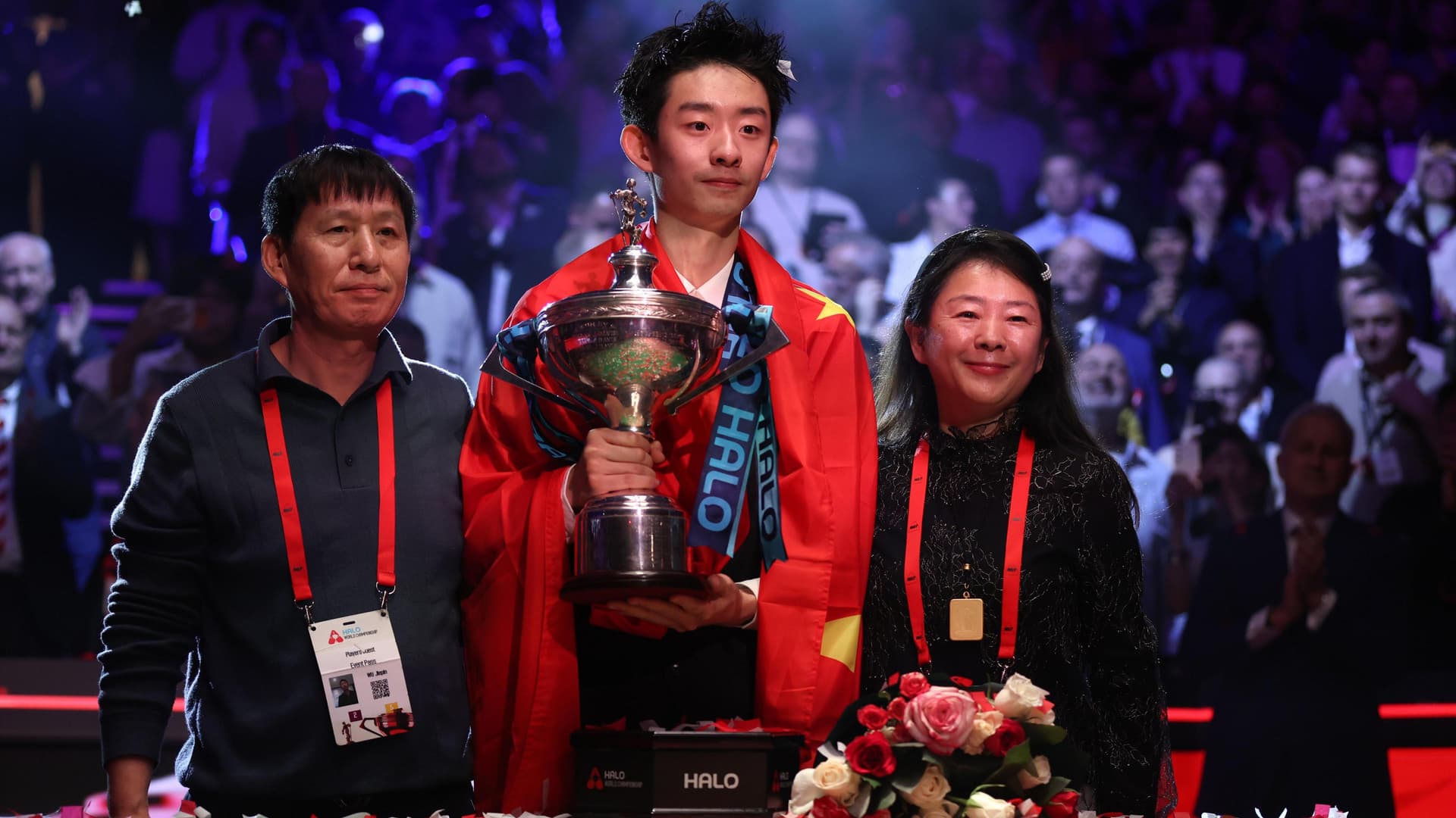 Wu Yize credits family sacrifices after historic world snooker triumph