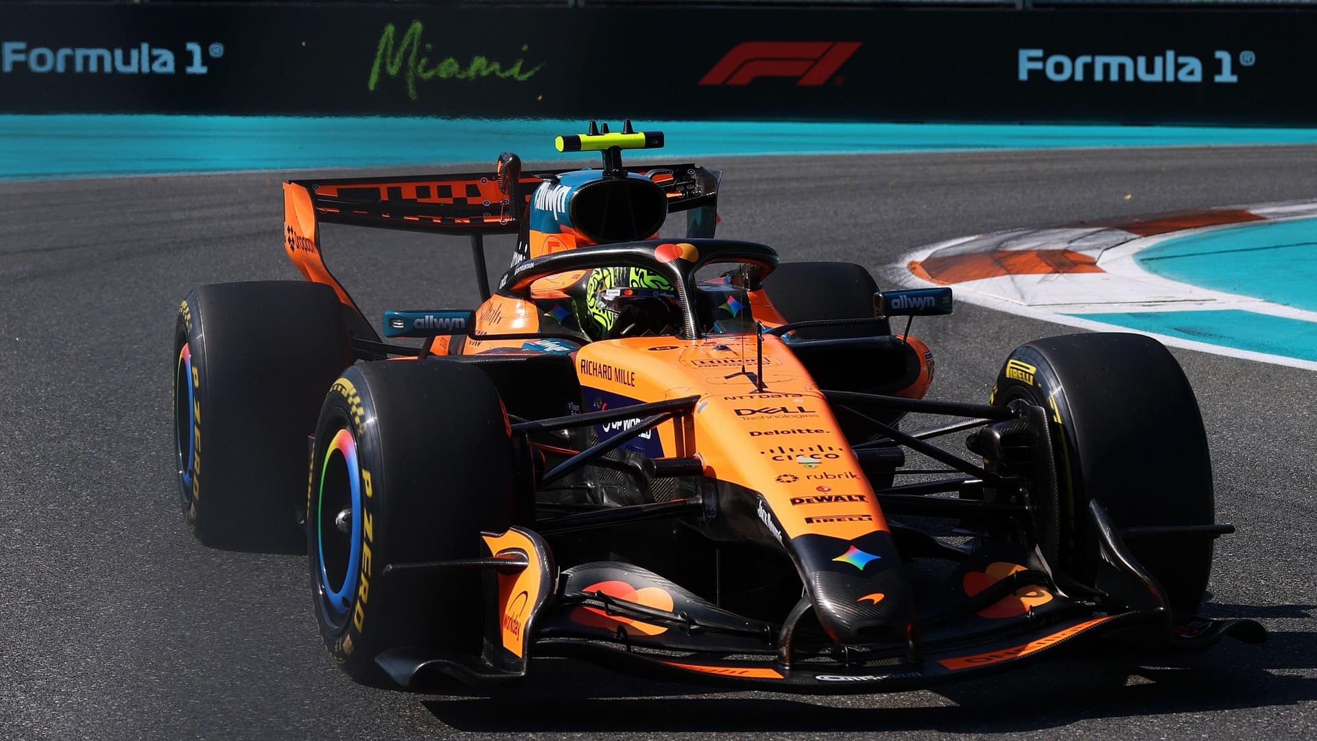 Norris takes Miami sprint pole, ends Mercedes qualifying streak