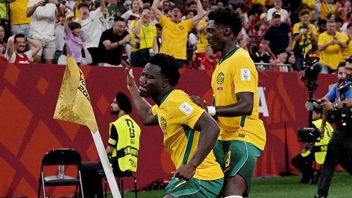 Born in a refugee camp, Irankunda fires Australia past Turkey