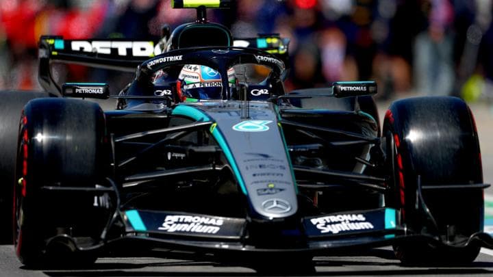 Antonelli leads Mercedes one-two as Albon hits groundhog in Canada practice
