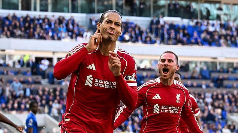 Van Dijk Stoppage-Time Winner Lifts Liverpool Closer to Champions League Spot