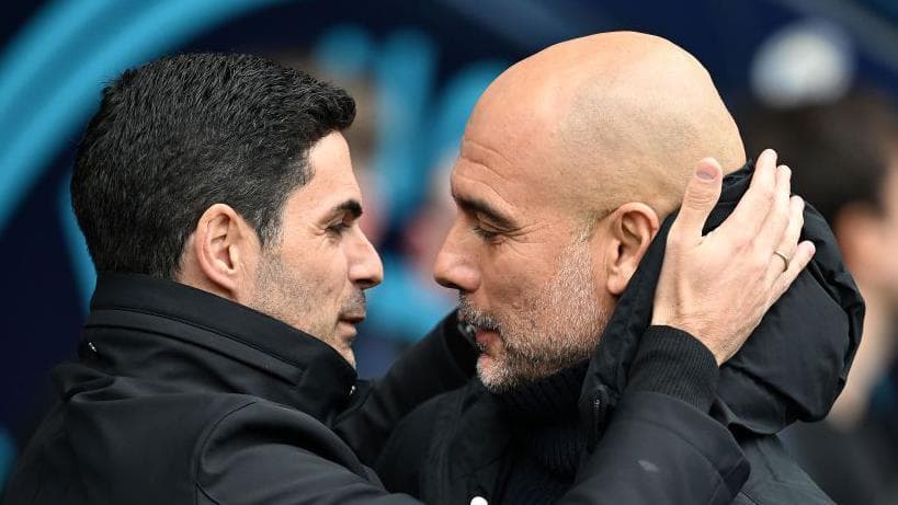 Arteta and Guardiola renew tactical rivalry in crucial Arsenal-Man City clash