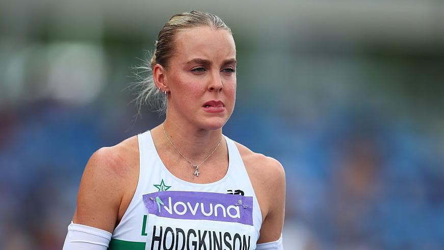 Keely Hodgkinson pulls out of 400m final at UK Athletics Championships