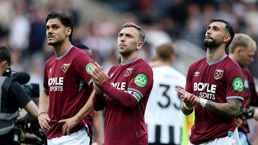 West Ham relegated after 14 years, faces Championship rebuild