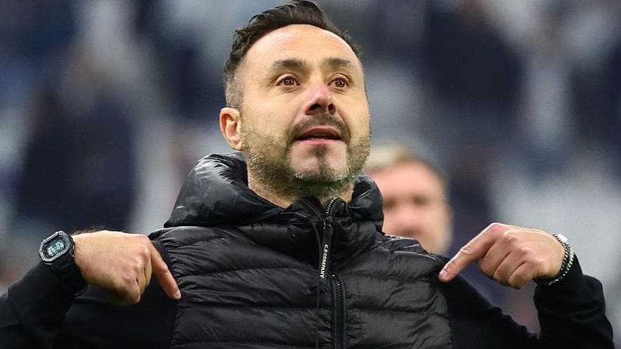 De Zerbi Takes Charge at Spurs With Seven Games to Avoid Relegation