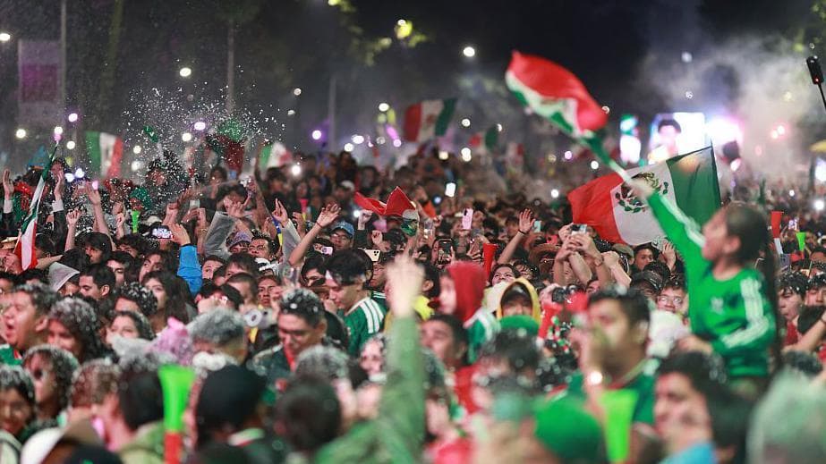 Mexico City erupts for World Cup win, crowd crush kills three