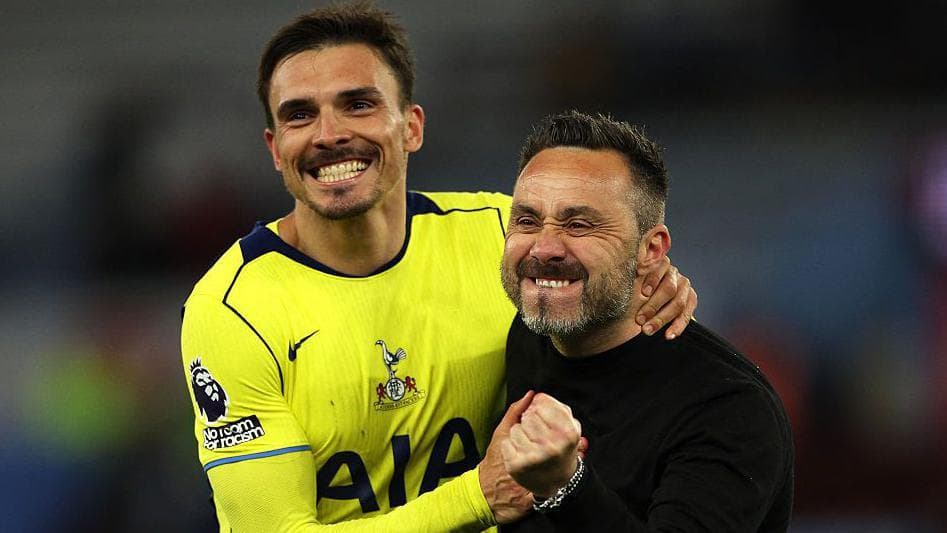 Tottenham climb out of relegation zone after crucial win at Aston Villa
