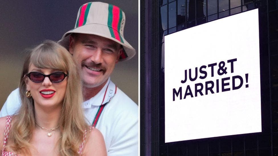 Taylor Swift and Travis Kelce marry in star-studded Madison Square Garden wedding