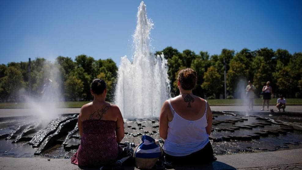 Germany records provisional 41.3C temperature as heatwave grips Europe