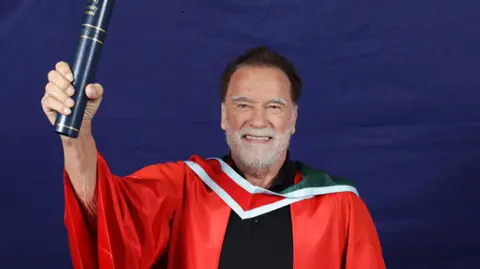 Arnold Schwarzenegger, 78, Receives Honorary Doctorate From Ulster University in Belfast