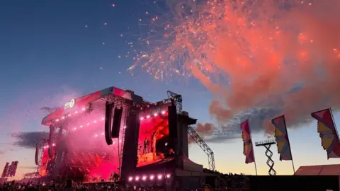 Olivia Dean closes BBC Radio 1 Big Weekend in Sunderland
