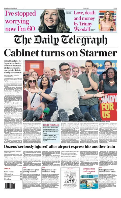 Ministers urge Starmer to quit as Burnham eyes leadership challenge