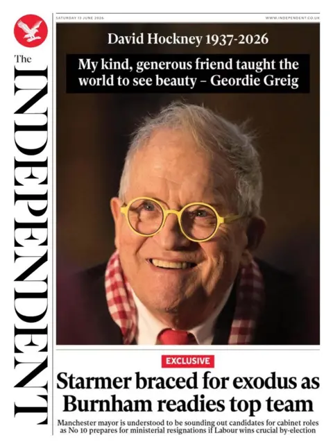 Labour leadership crisis deepens as tributes pour in for David Hockney