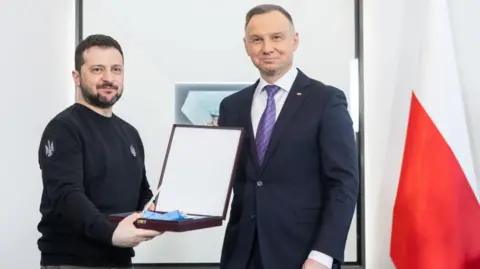 Poland revokes Zelensky honor after Ukraine names unit for UPA