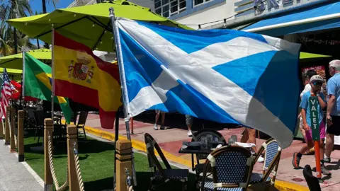 Tartan Army brings kilted party to Miami for Brazil match