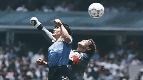 Maradona's Hand of God still defines Argentina's 1986 England clash