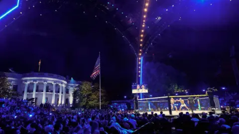 Gaethje beats Topuria at White House UFC event, wins lightweight title