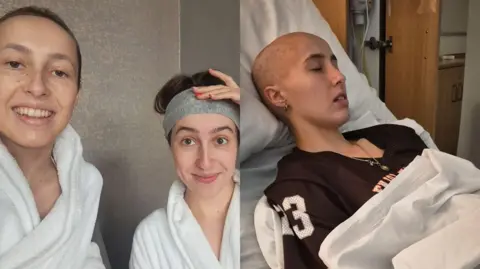 Twin sisters launch £500,000 appeal for Caitlin Leggett's leukaemia treatment