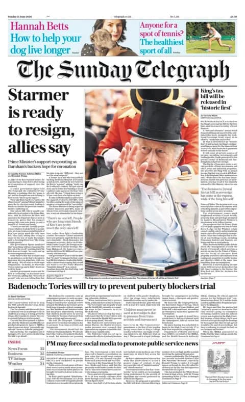Starmer faces leadership pressure as Labour unrest grows, papers say