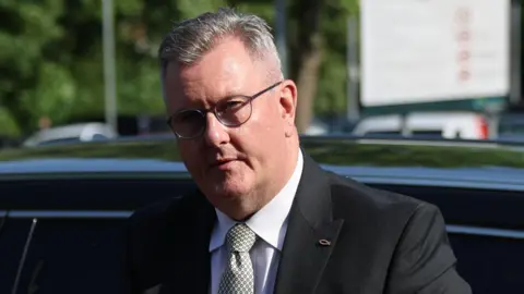 Jeffrey Donaldson denies 18 charges in child sex abuse trial