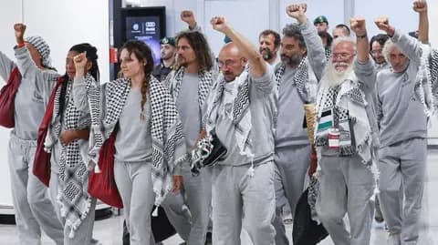 Detained flotilla activists allege abuse, Israel denies accusations