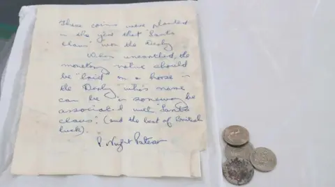 Crystal Palace time capsule note inspires bet on Christmas Day horse
