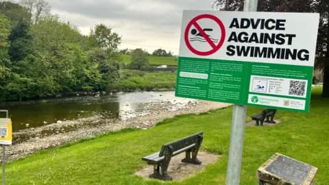 Bacteria linked to faeces found at most England river bathing sites
