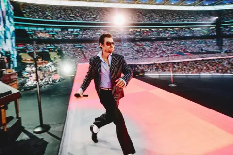 Harry Styles recalls X Factor audition at Wembley as residency begins