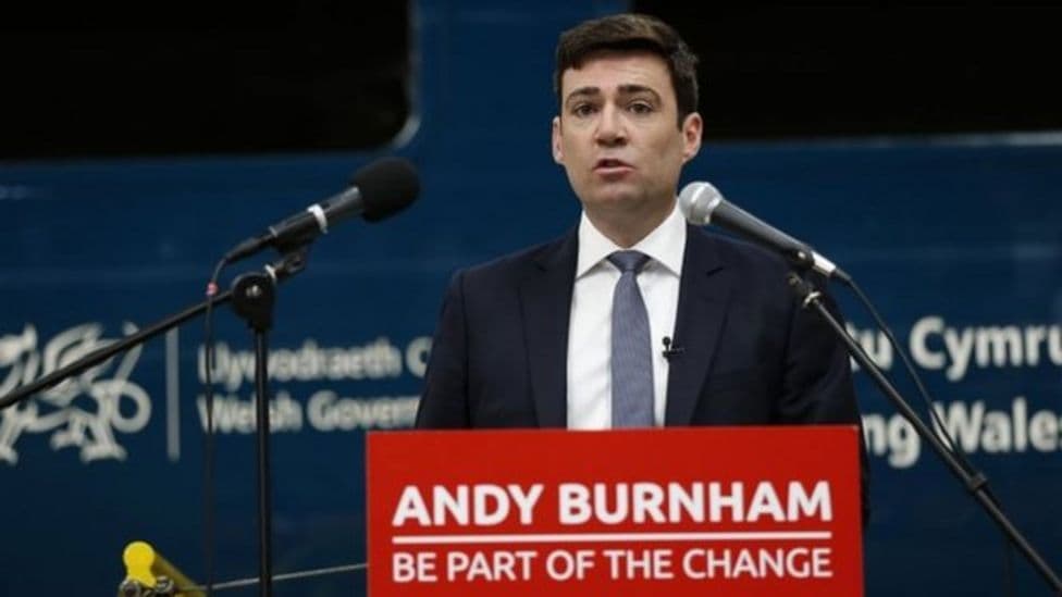 Andy Burnham wins Labour backing, poised to become unopposed leader