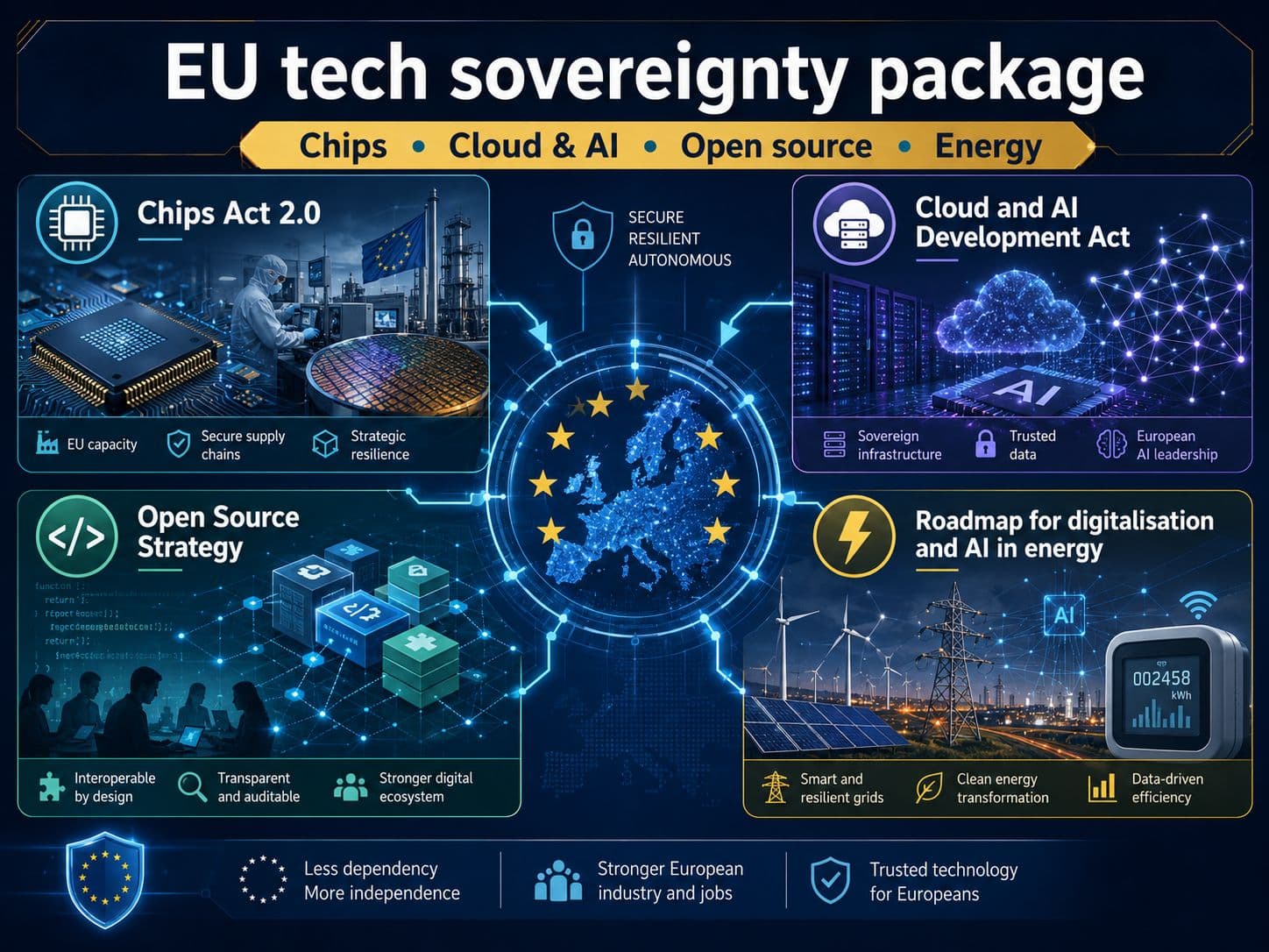 EU tech sovereignty push signals ambition, not true independence