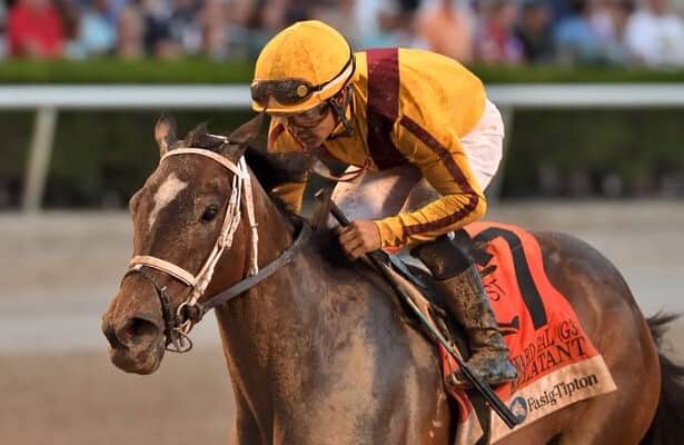 On Time Girl Dominates Forward Gal at Gulfstream, Earns 20 Oaks Points