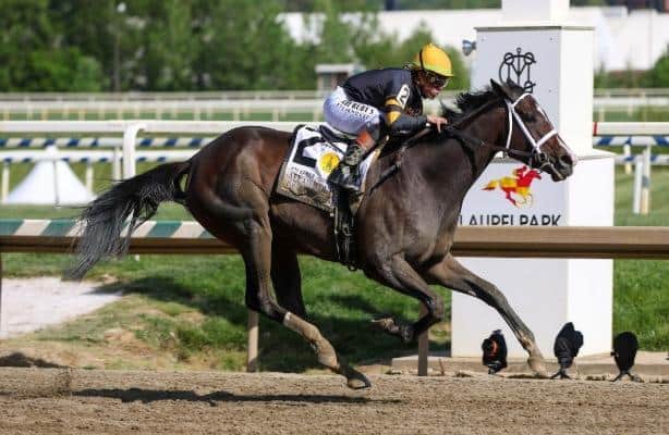 Margie’s Intention ends win drought with DuPont Distaff victory