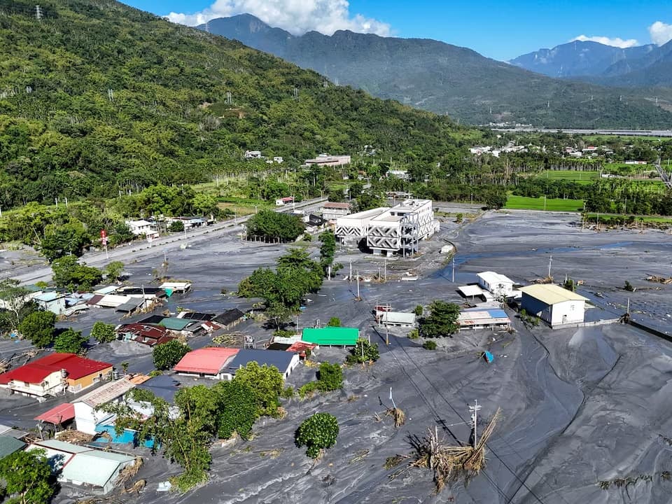 Japan and Taiwan hit by storms, flooding and mass evacuations