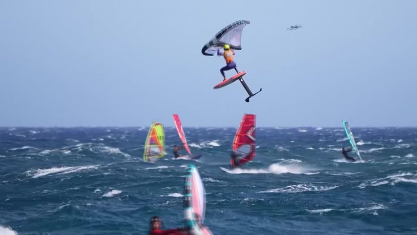 Gran Canaria sets up pivotal Wingfoil World Cup title battle