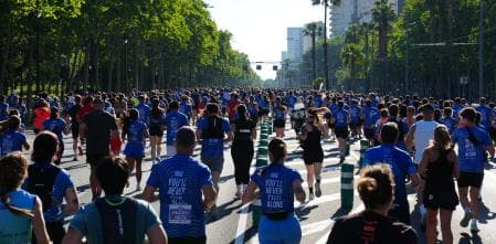 Barcelona’s Cursa Diagonal DiR Guardia Urbana adds unified seafront finish