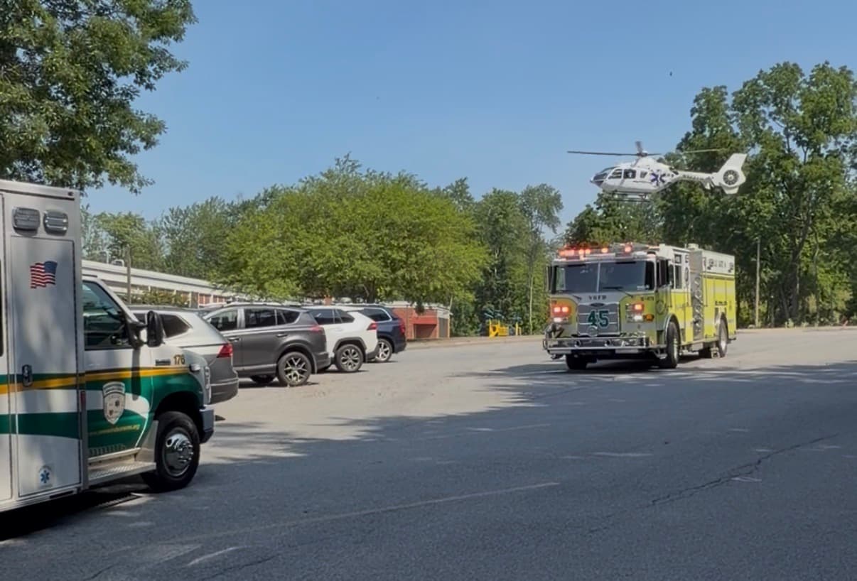 Toddler airlifted after near-drowning at New Windsor home pool