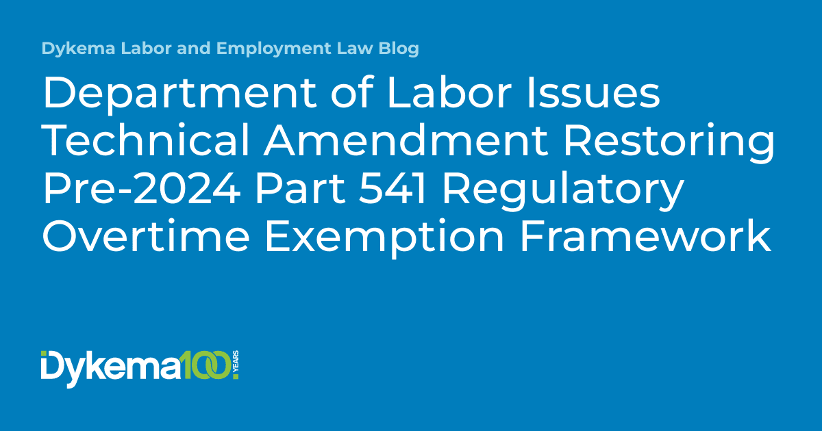 Labor Department restores overtime exemption rules, Dollar General managers should note