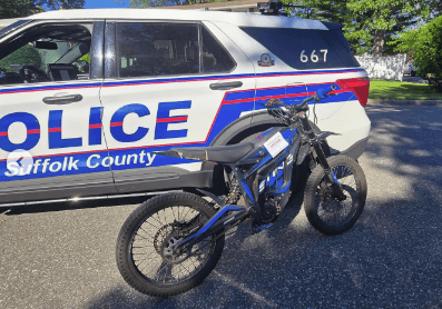 Suffolk police seize five electric dirt bikes in safety crackdown