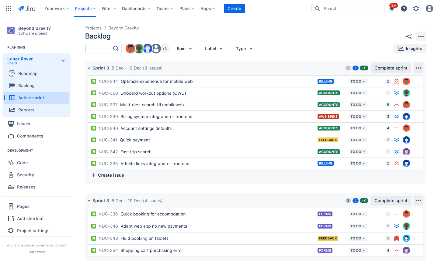 Atlassian backlog guide says one prioritized list drives better product decisions