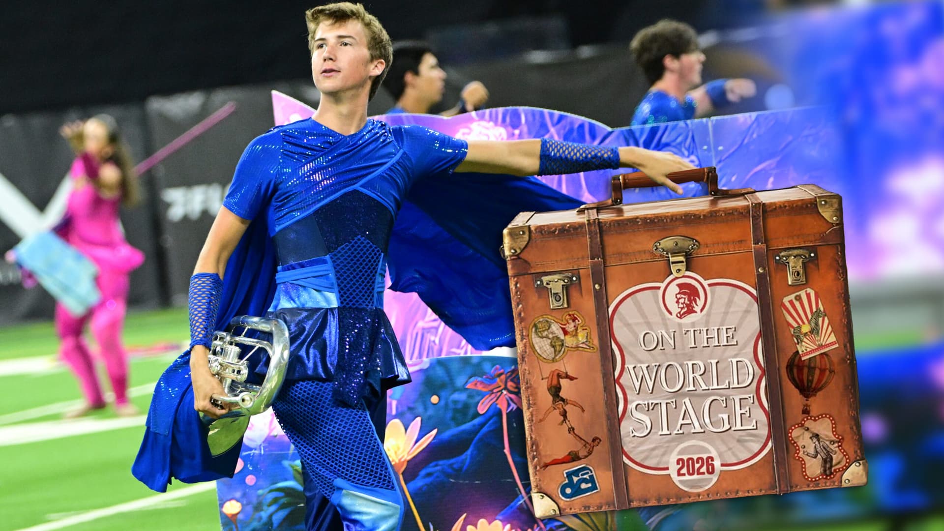 Spartans debut On the World Stage, a carnival-inspired World Class show