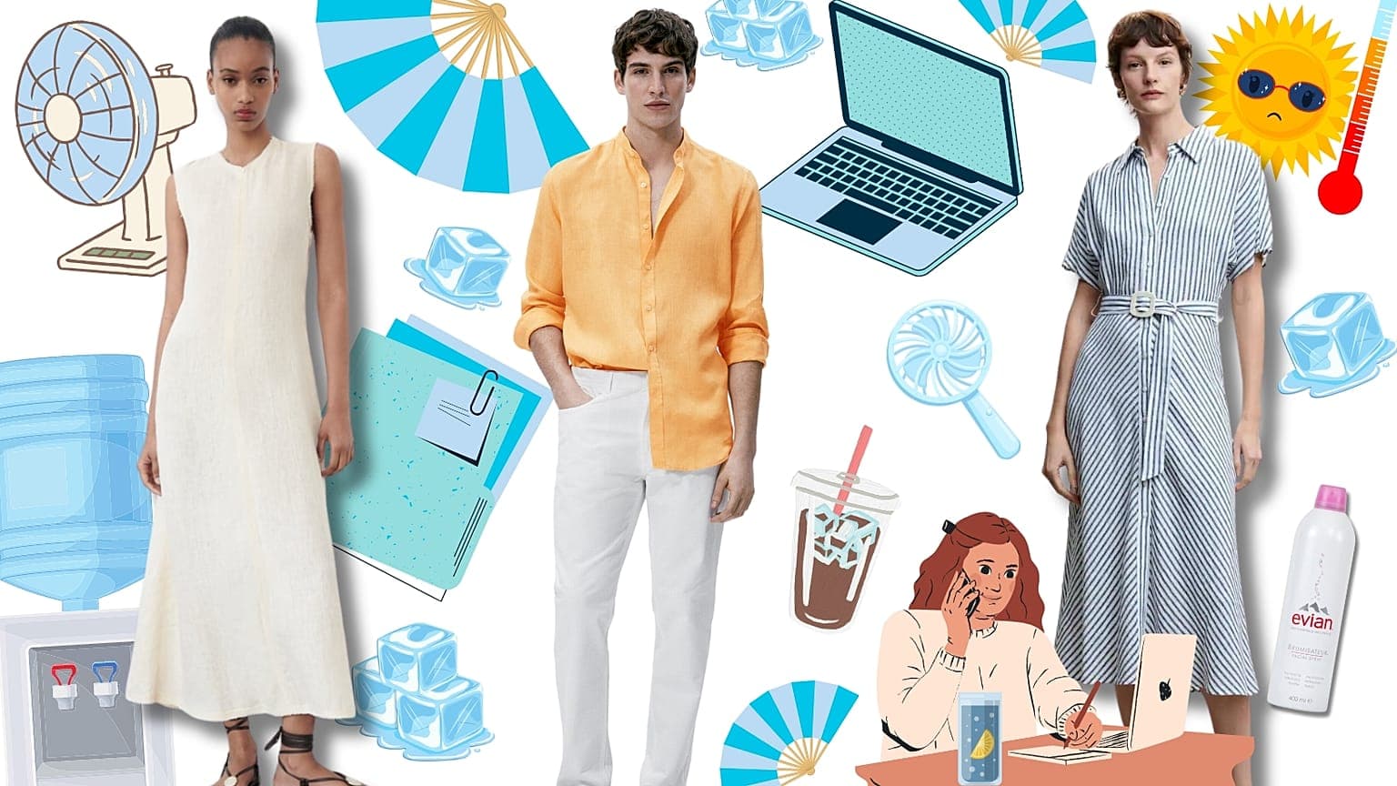 How to dress for the office during a record May heatwave