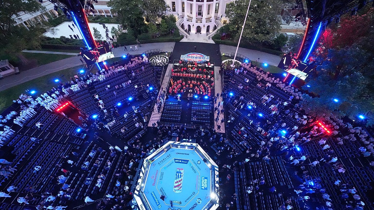 Five arrested in alleged plot to attack White House UFC event