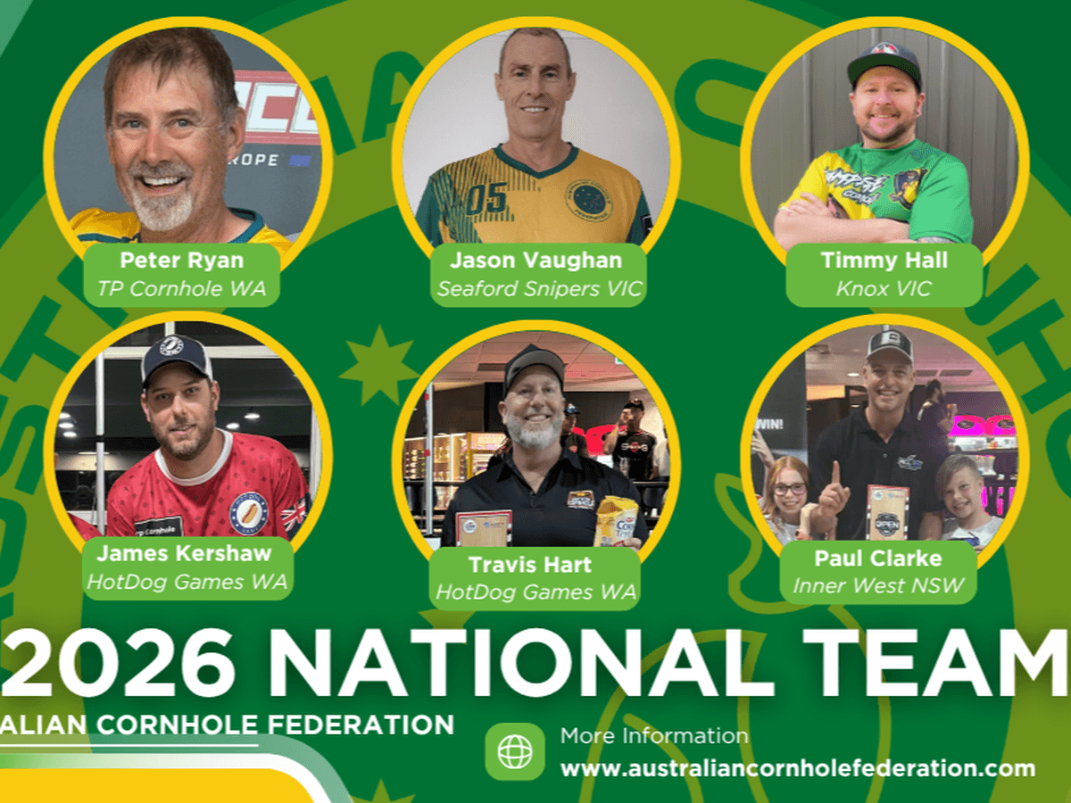 Three West Australian players to represent Australia at Cornhole World Cup