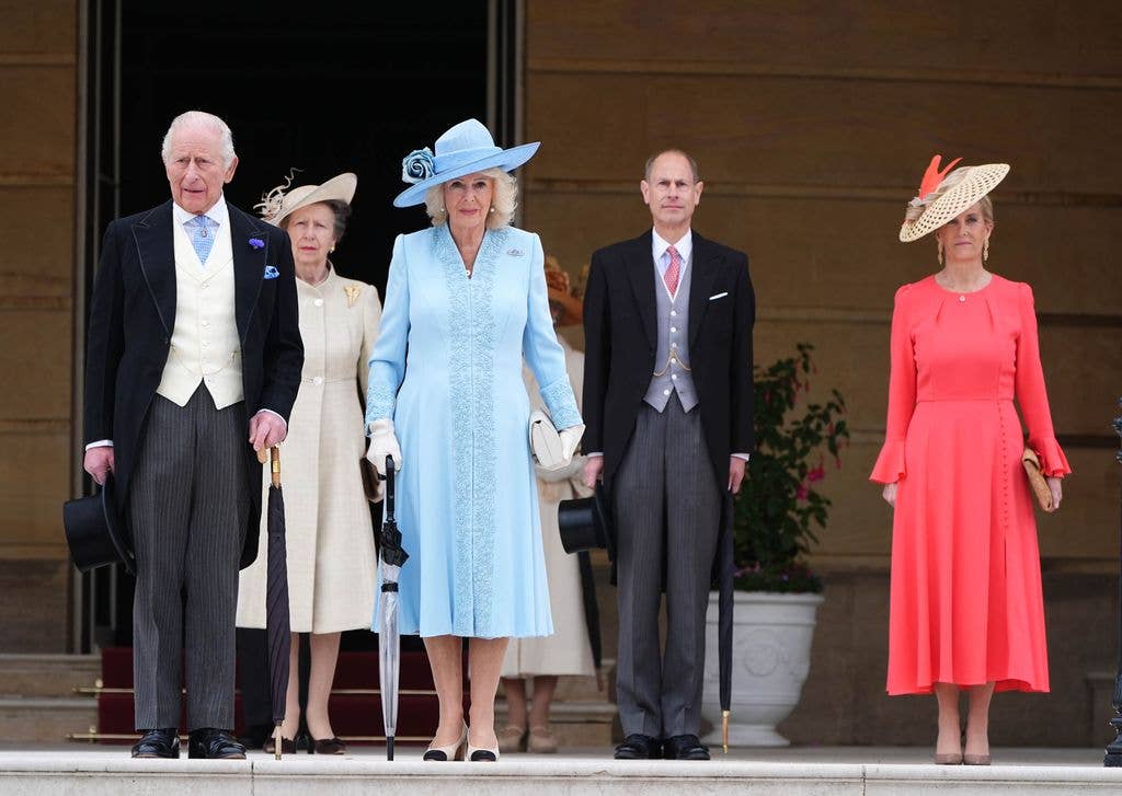 Sophie turns Buckingham Palace garden party dressing into quiet luxury