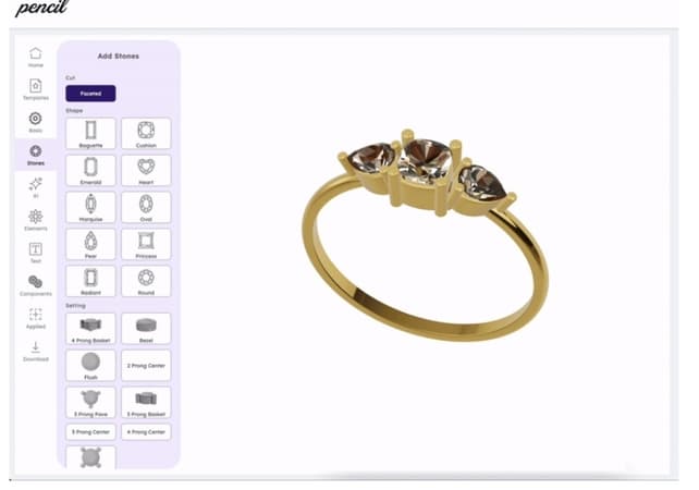 Pencil launches AI jewelry design agent for instant custom CAD generation