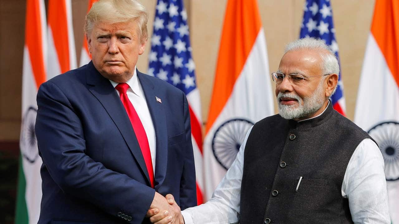 Trump, Modi seek to ease trade strains at G7 meeting