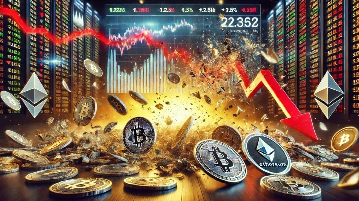 Crypto Markets Lose $1.2 Trillion, Bitcoin Drops to $90,000
